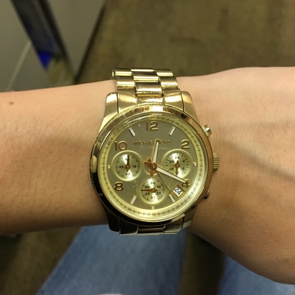 Michael Kors gold watch